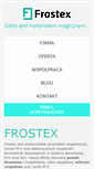 Mobile Screenshot of frostex.pl